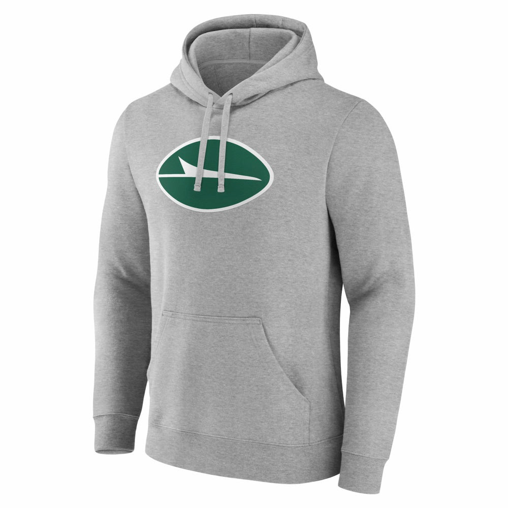 Fanatics New York Jets Deliver Fleece Pullover Hoodie Heather Gray