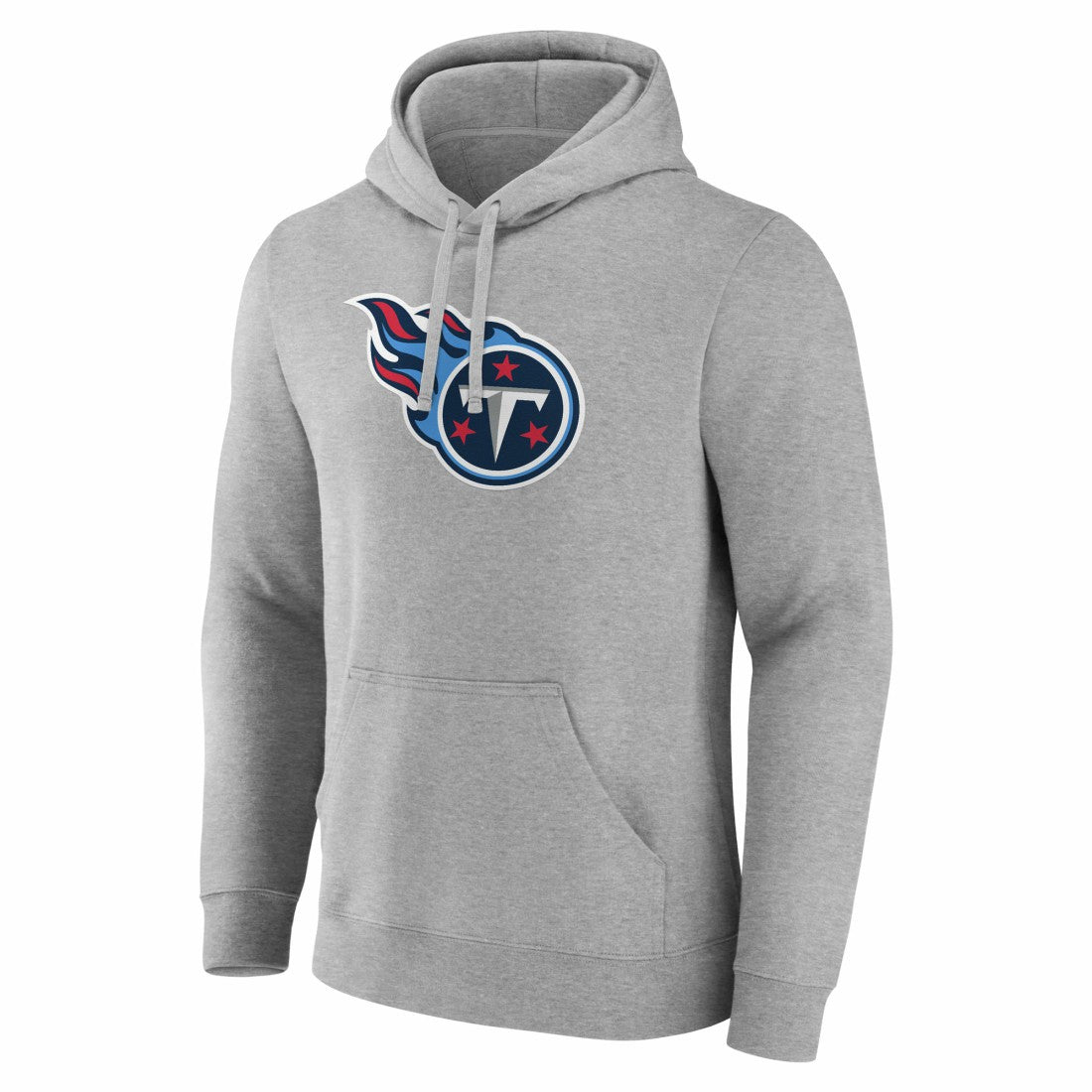 Fanatics Tennessee Titans Deliver Fleece Pullover Hoodie Heather Gray