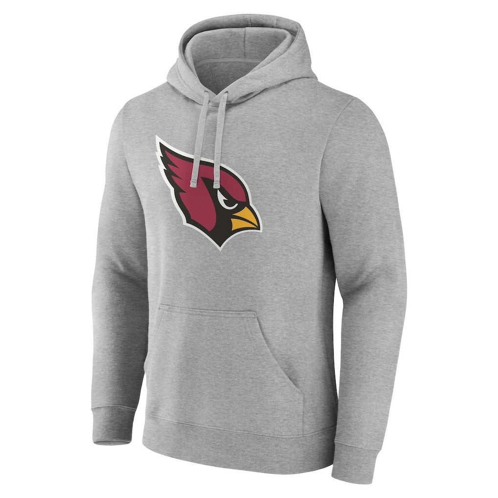 Fanatics Arizona Cardinals Deliver Fleece Pullover Hoodie Heather Gray