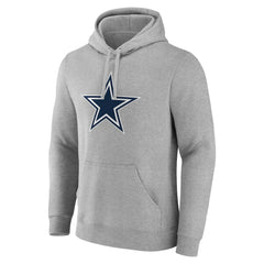 Fanatics Dallas Cowboys Deliver Fleece Pullover Hoodie Heather Gray