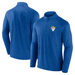 Fanatics Los Angeles Rams Head-to-Head Raglan Quarter-Zip Jacket Royal