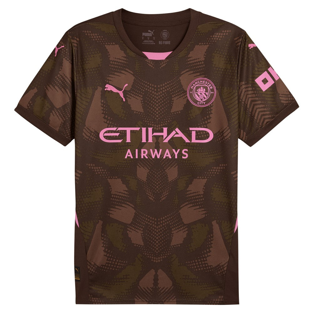 Manchester City 2024/25 Replica Short Sleeve Goalkeeper Jersey Brown - Puma outlet