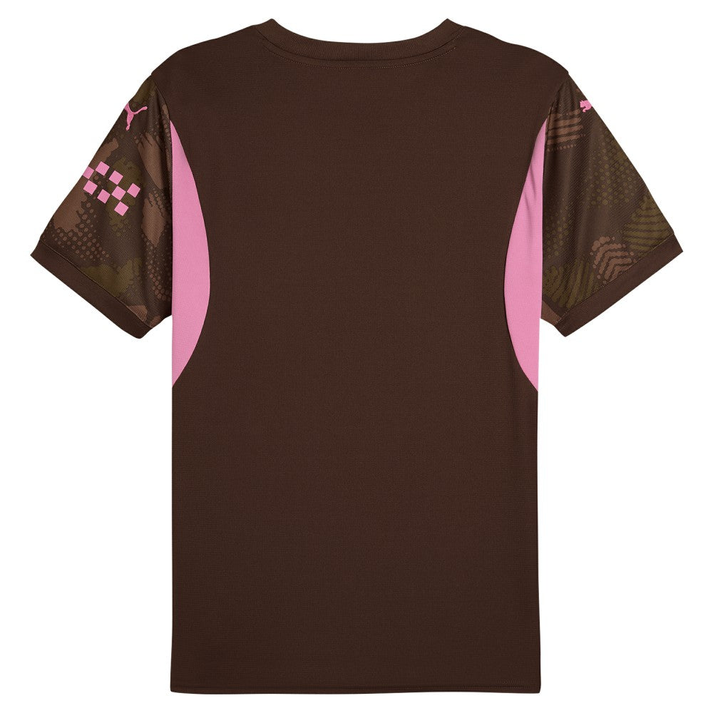 Manchester City 2024/25 Replica Short Sleeve Goalkeeper Jersey Brown - Puma outlet