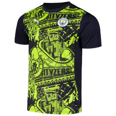 Manchester City 2024/25 Pre-Match Jersey Black - Puma Discount