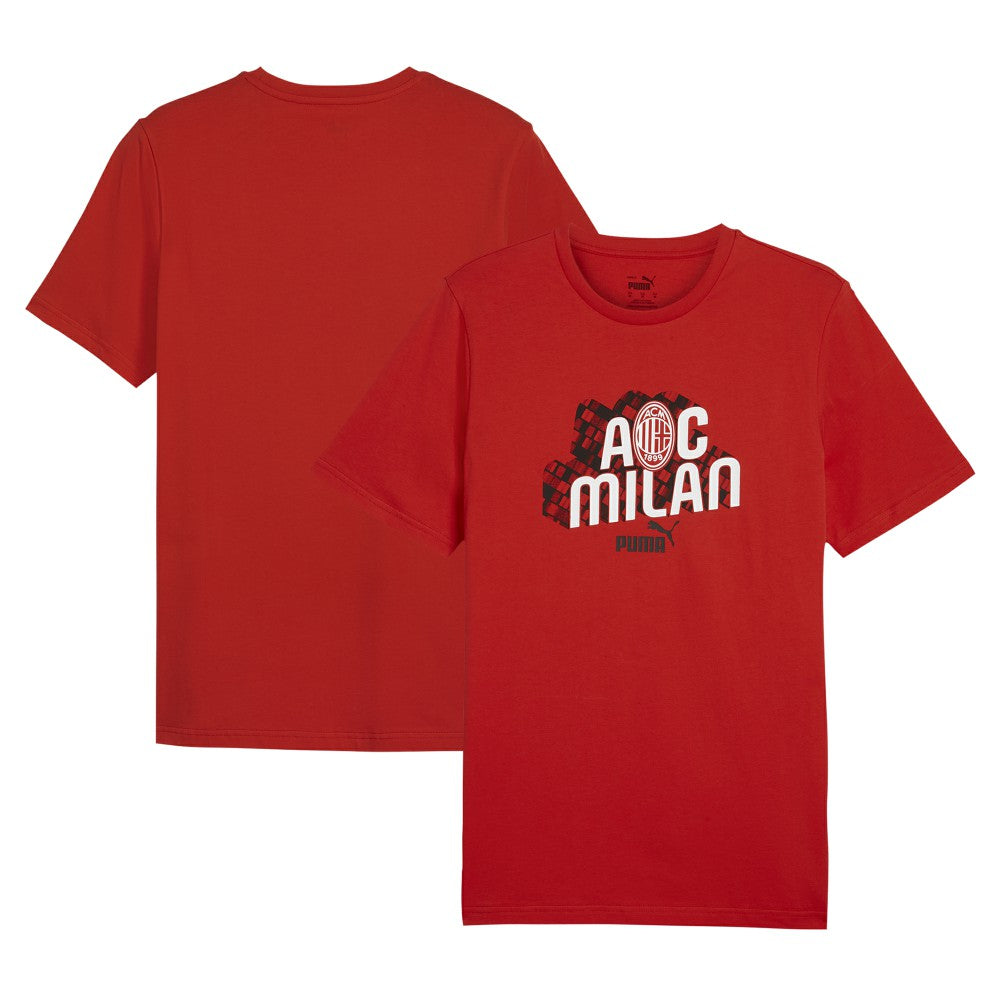 AC Milan ftblCulture T-Shirt Red - Puma for sale