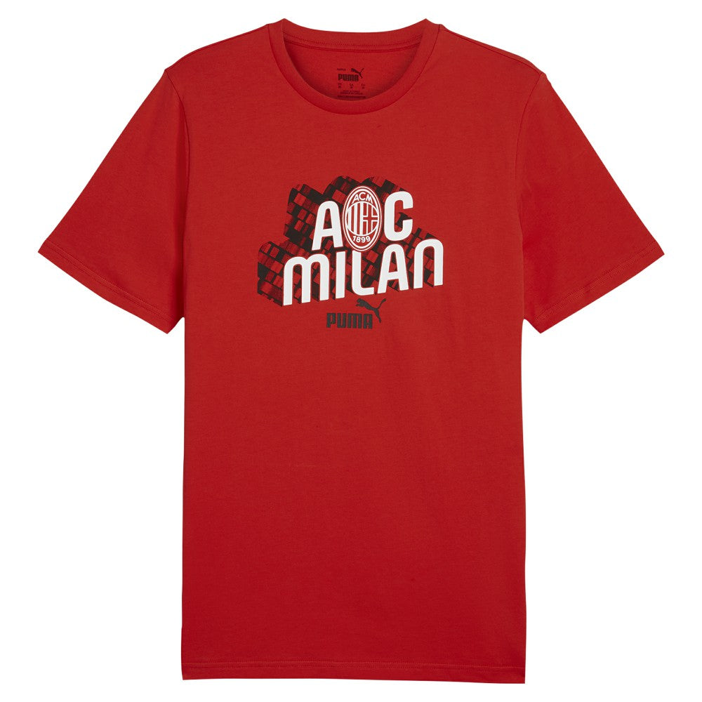AC Milan ftblCulture T-Shirt Red - Puma for sale