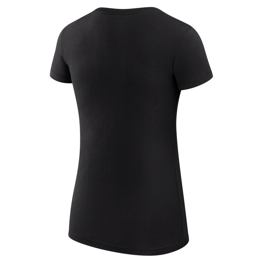 Cincinnati Reds G-III 4Her by Carl Banks Women's Super-Slim Fit Lightweight Team Logo Graphic T-Shirt - Black - MLB Online