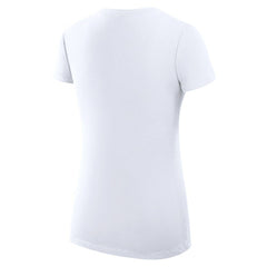 Boston Red Sox G-III 4Her by Carl Banks Women's Super-Slim Fit Lightweight Team Logo Graphic V-Neck T-Shirt - White - MLB Discount