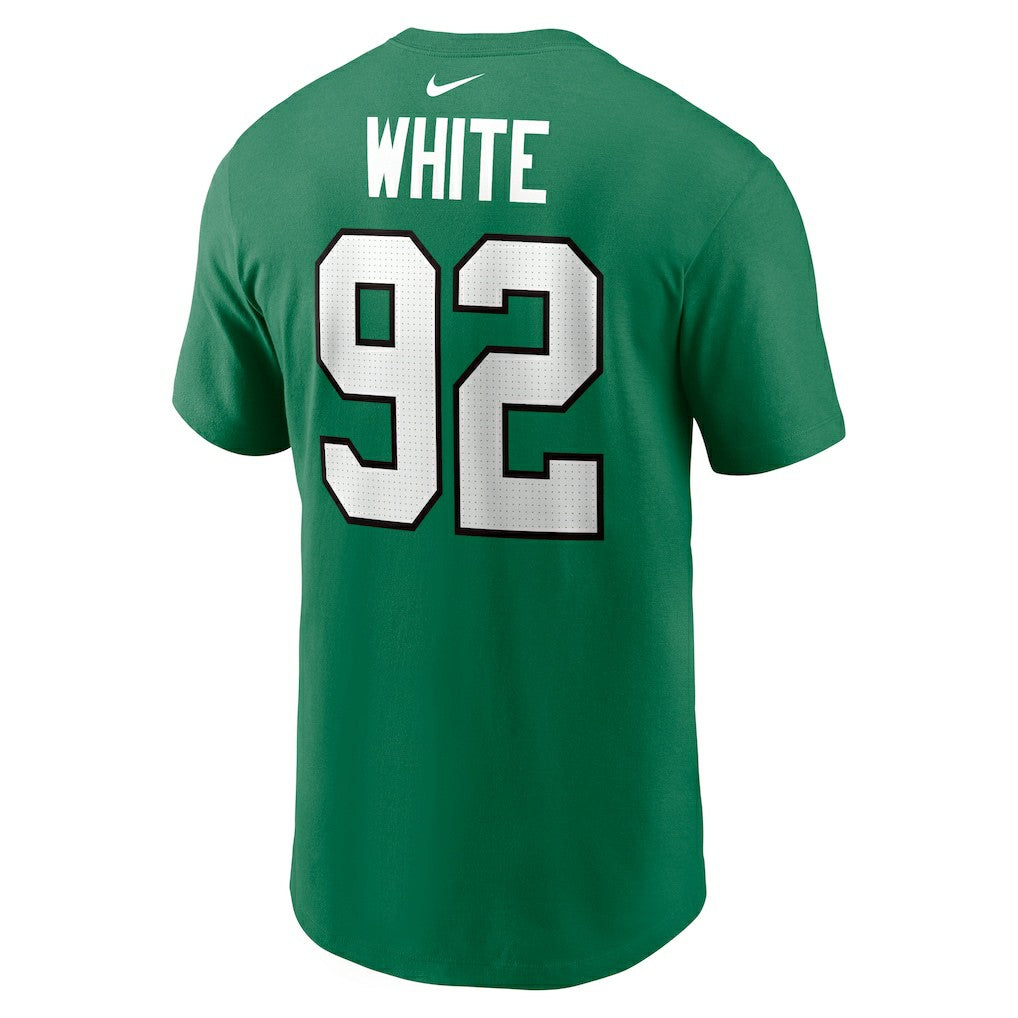 Nike Reggie White Philadelphia Eagles Retired Player Name & Number T-Shirt Kelly Green