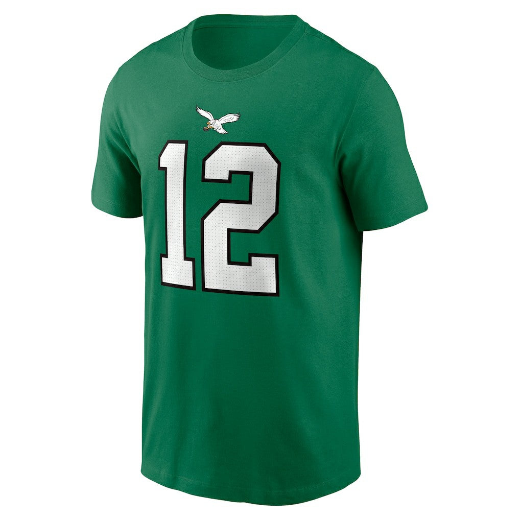Nike Randall Cunningham Philadelphia Eagles Retired Player Name & Number T-Shirt Kelly Green
