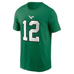 Nike Randall Cunningham Philadelphia Eagles Retired Player Name & Number T-Shirt Kelly Green