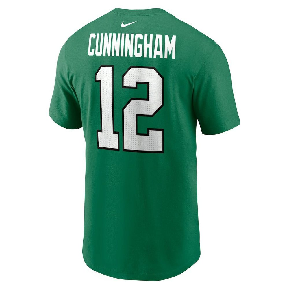 Nike Randall Cunningham Philadelphia Eagles Retired Player Name & Number T-Shirt Kelly Green