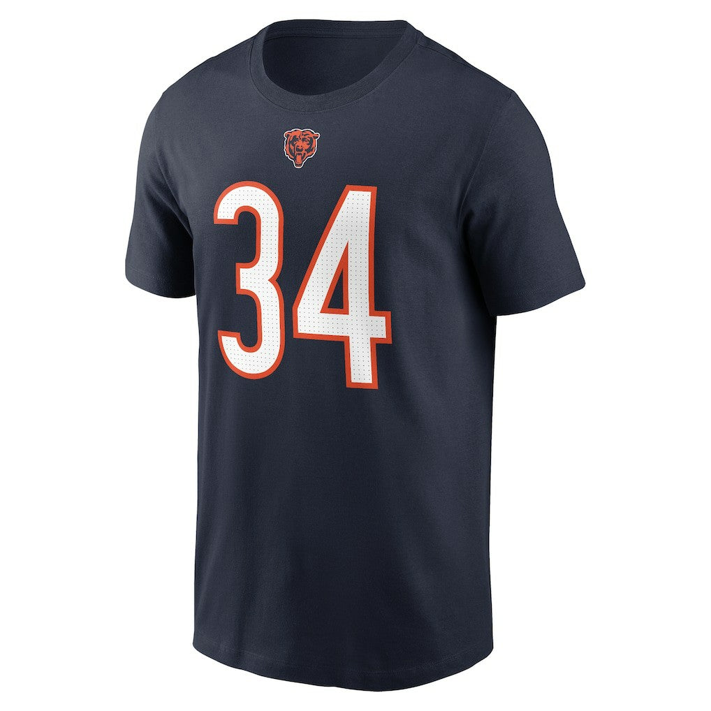 Nike Walter Payton Chicago Bears Retired Player Name & Number T-Shirt Navy