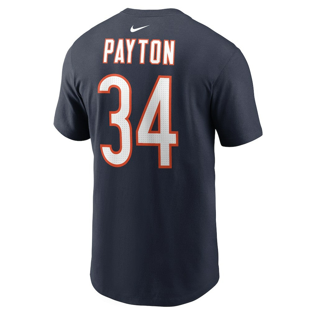 Nike Walter Payton Chicago Bears Retired Player Name & Number T-Shirt Navy