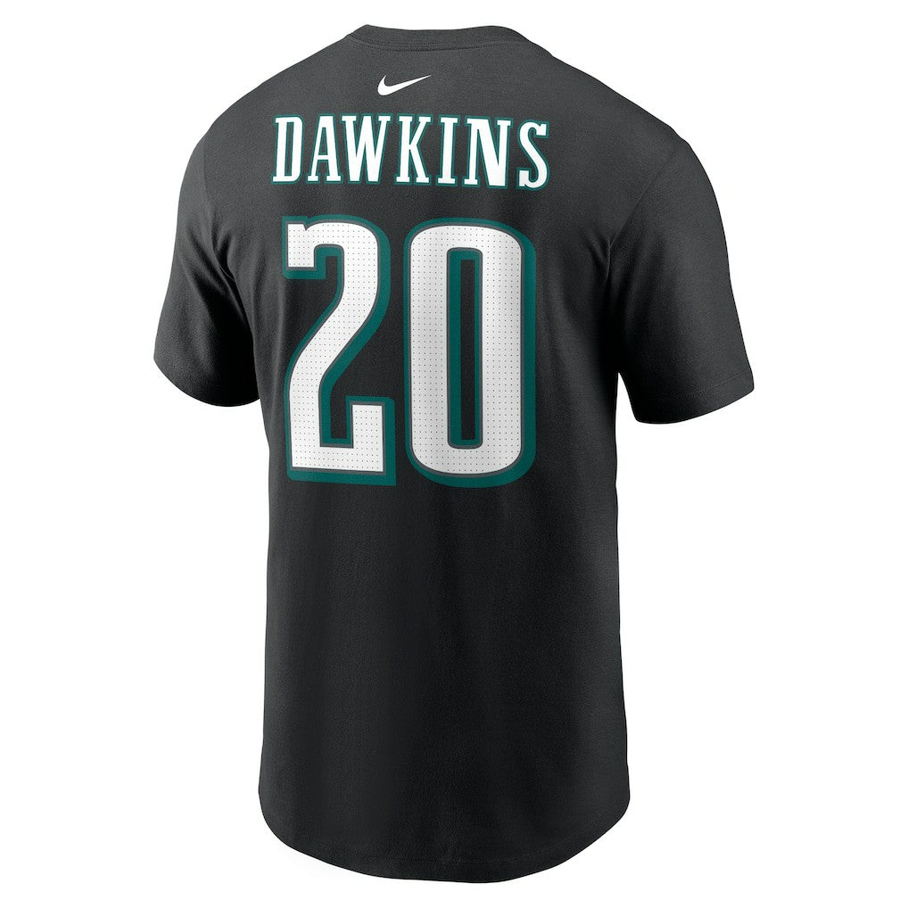 Nike Brian Dawkins Philadelphia Eagles Retired Player Name & Number T-Shirt Black