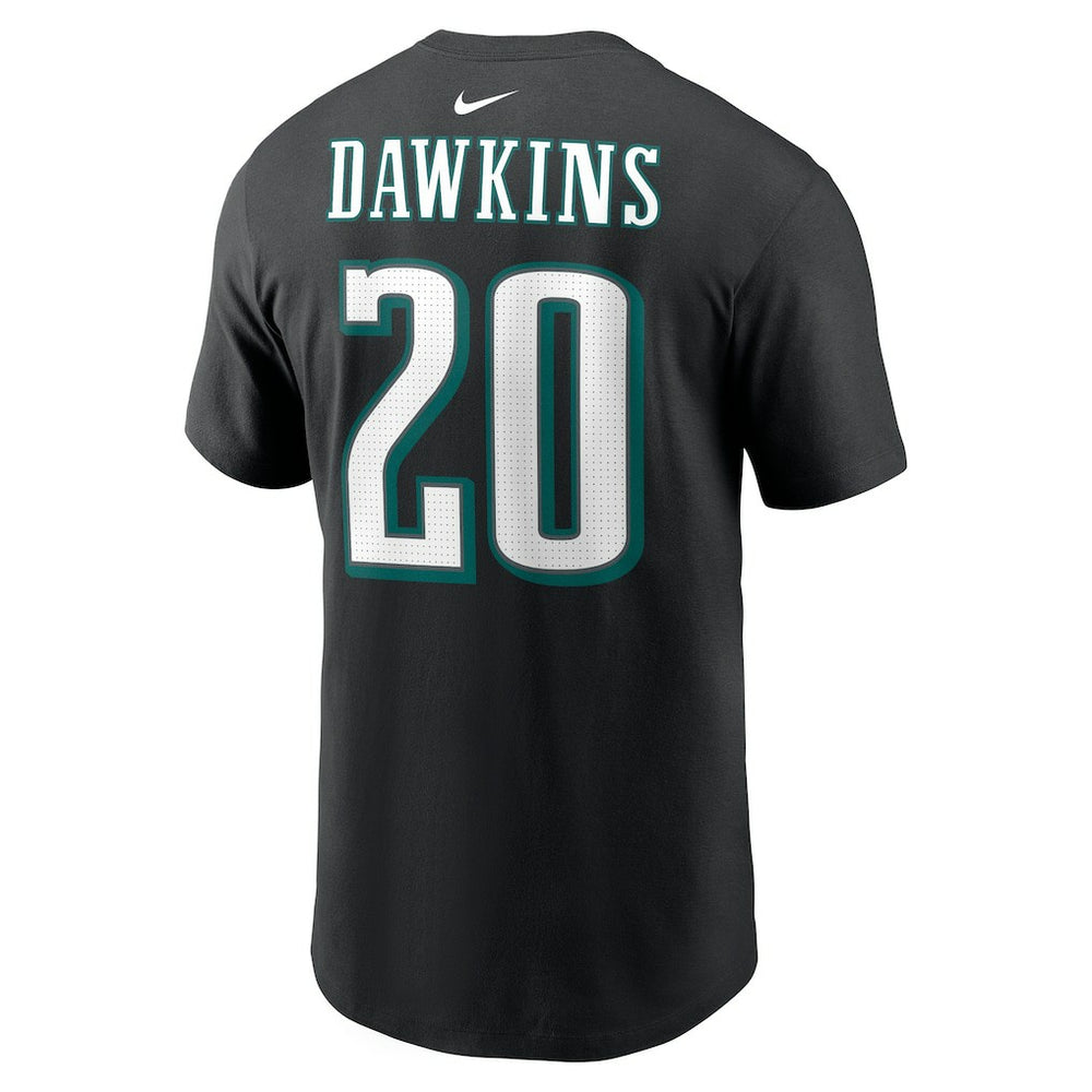 Nike Brian Dawkins Philadelphia Eagles Retired Player Name & Number T-Shirt Black