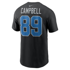 Nike Dan Campbell Detroit Lions Retired Player Name & Number T-Shirt Black