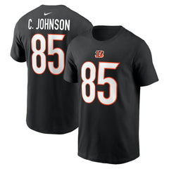 Nike Chad Johnson Cincinnati Bengals Retired Player Name & Number T-Shirt Black