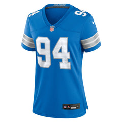 Nike Mekhi Wingo Detroit Lions Women's Team Game Jersey Blue