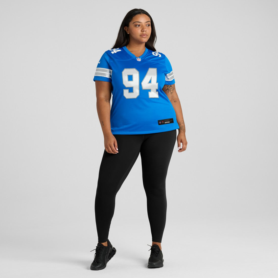 Nike Mekhi Wingo Detroit Lions Women's Team Game Jersey Blue