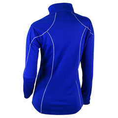 Milwaukee Brewers Columbia Women's Cooperstown Collection Shotgun 2.0 Omni-Wick Quarter-Zip Top - Royal - Columbia on Sale