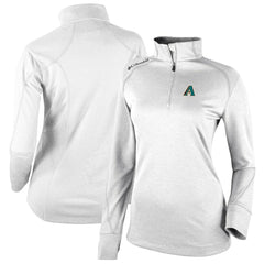 Arizona Diamondbacks Columbia Women's Cooperstown Collection Shotgun 2.0 Omni-Wick Quarter-Zip Top - White - Columbia Lifestyle