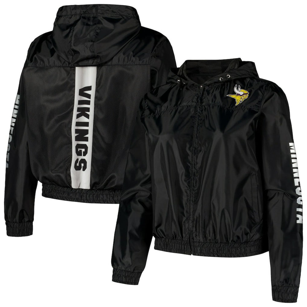 Fanatics Minnesota Vikings Women's Full-Zip Jacket Black