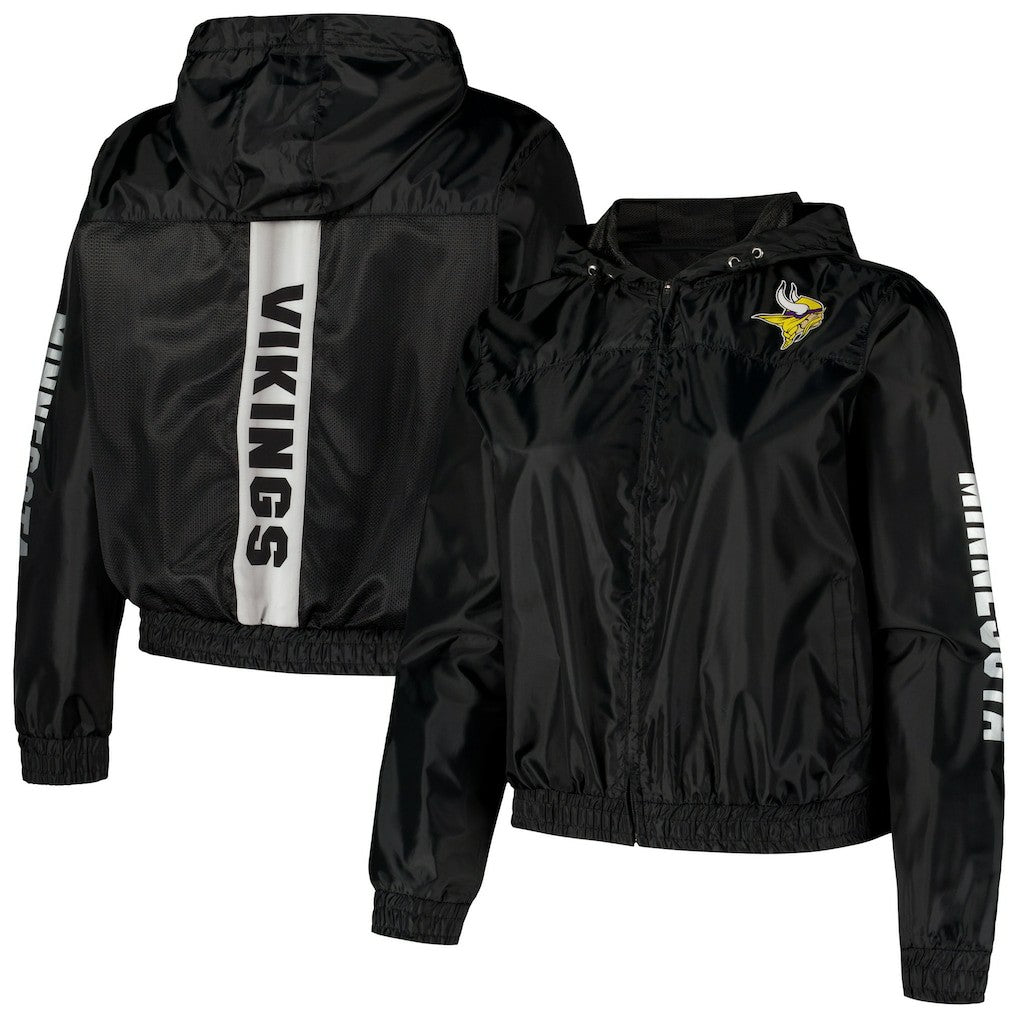 Fanatics Minnesota Vikings Women's Full-Zip Jacket Black