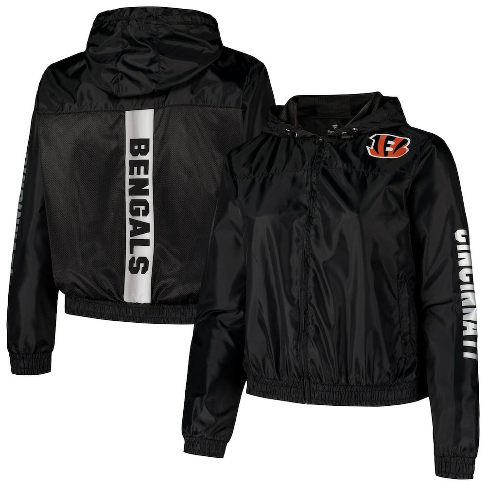 Fanatics Cincinnati Bengals Women's Full-Zip Jacket Black