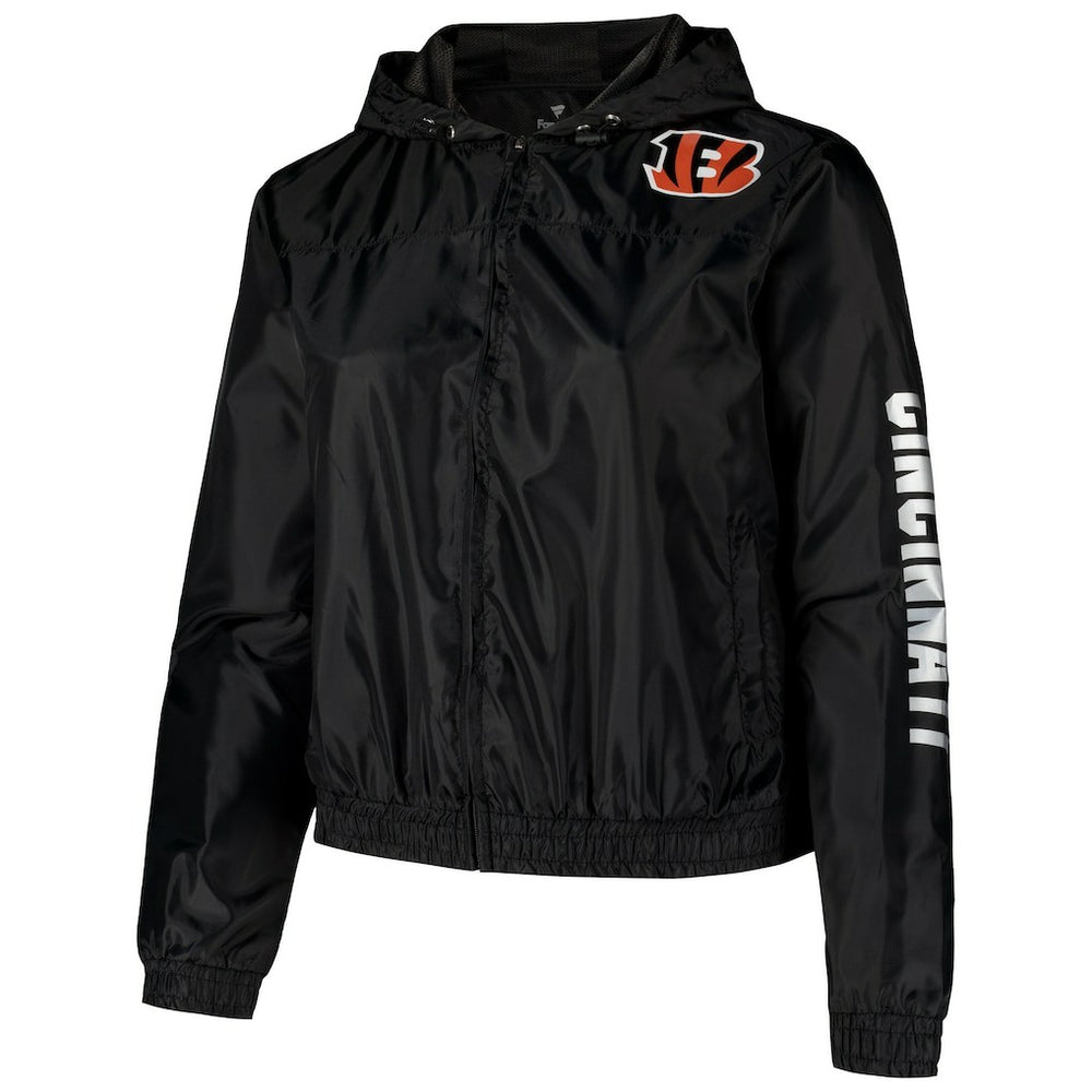 Fanatics Cincinnati Bengals Women's Full-Zip Jacket Black