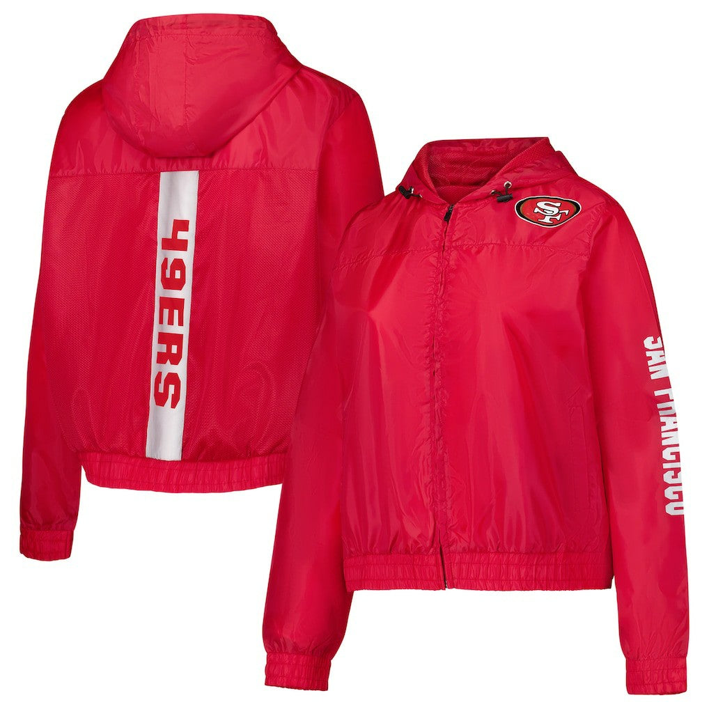 Fanatics San Francisco 49ers Women's Full-Zip Jacket Scarlet
