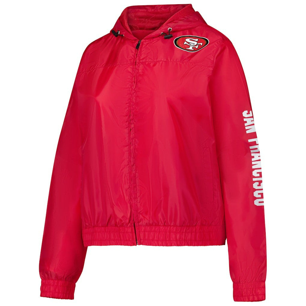 Fanatics San Francisco 49ers Women's Full-Zip Jacket Scarlet
