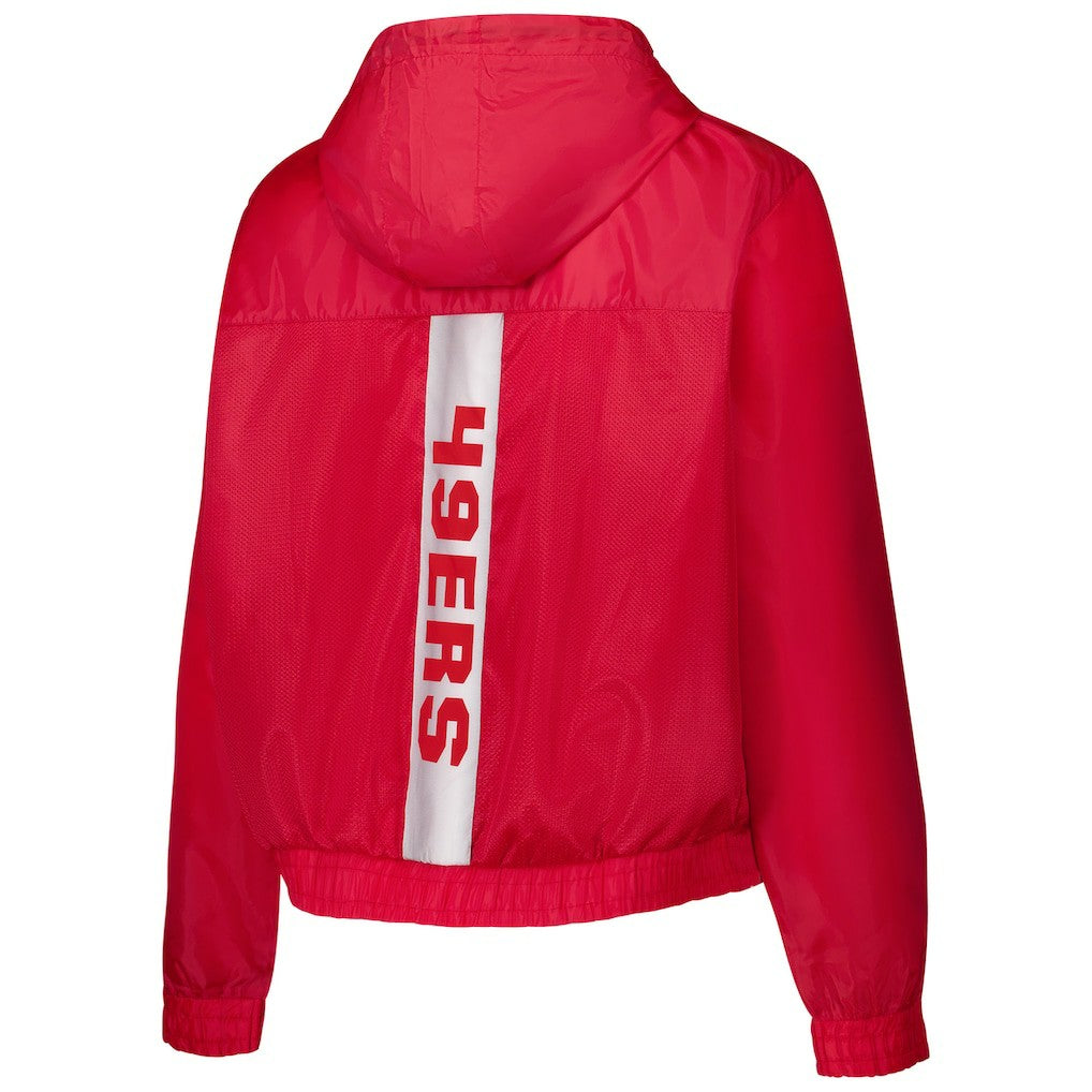 Fanatics San Francisco 49ers Women's Full-Zip Jacket Scarlet