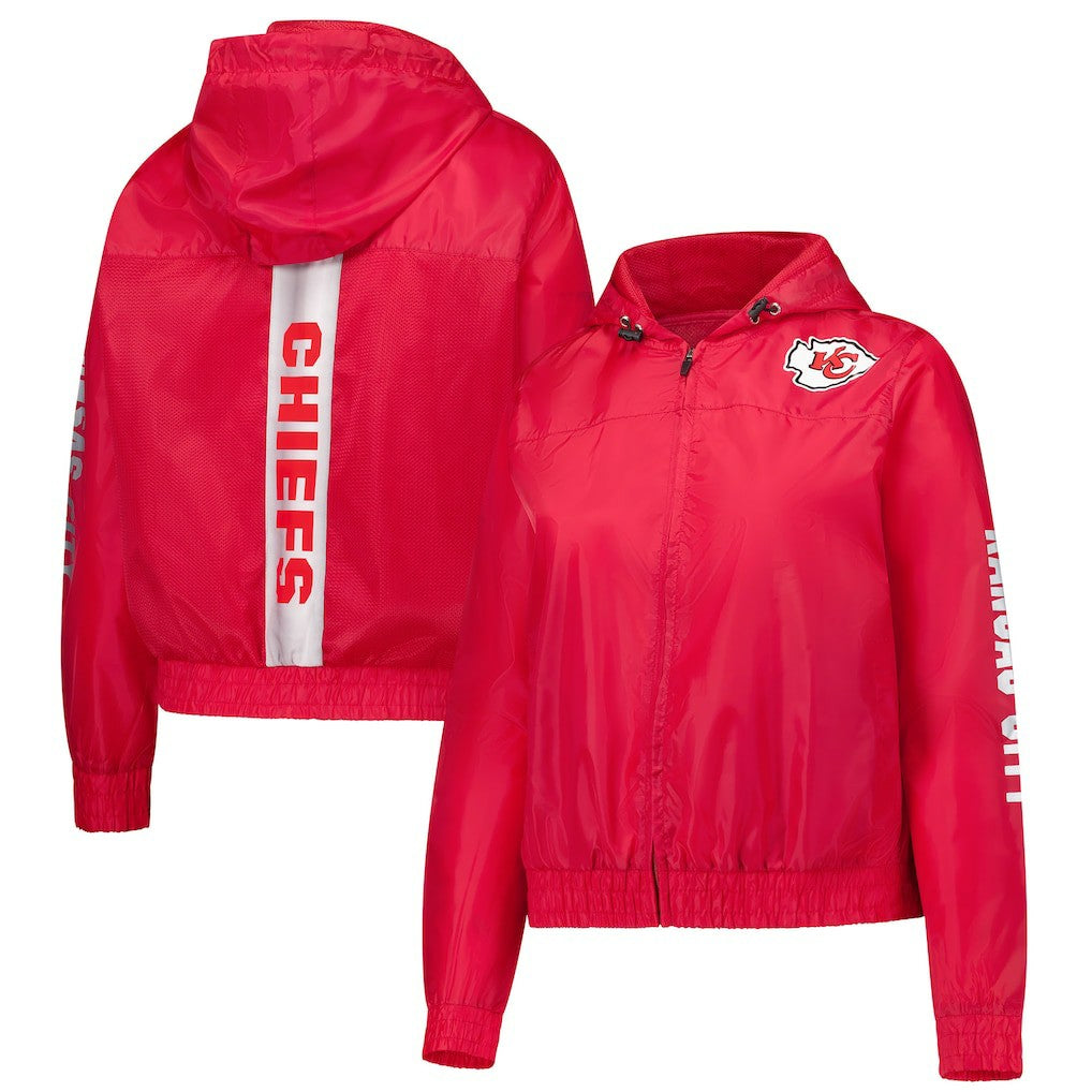 Fanatics Kansas City Chiefs Women's Full-Zip Hoodie Jacket Red