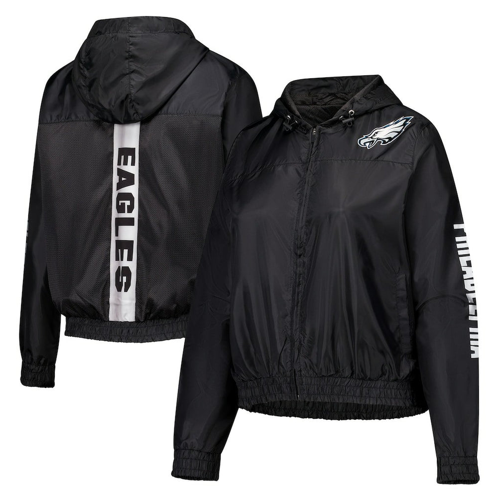 Fanatics Philadelphia Eagles Women's Full-Zip Jacket Black