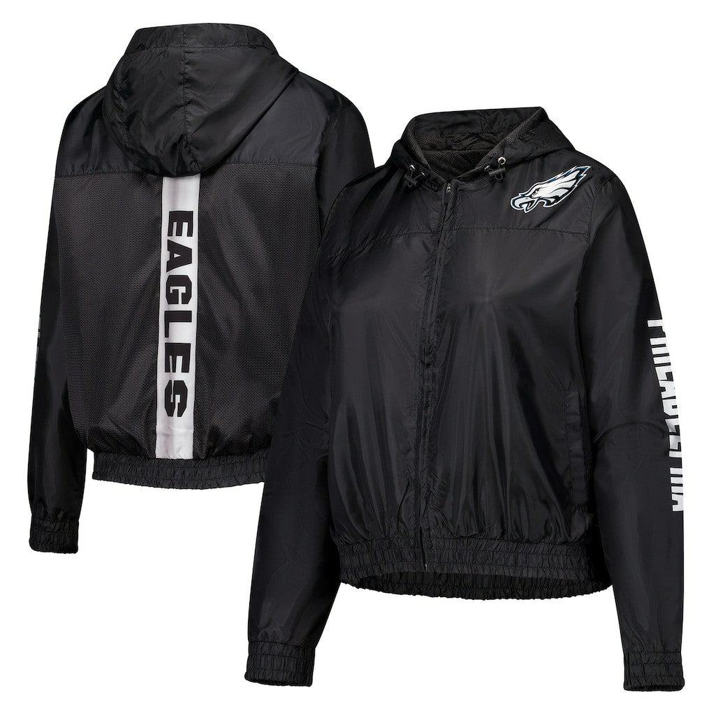 Fanatics Philadelphia Eagles Women's Full-Zip Jacket Black