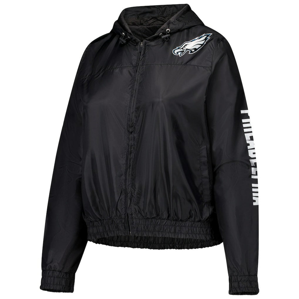 Fanatics Philadelphia Eagles Women's Full-Zip Jacket Black