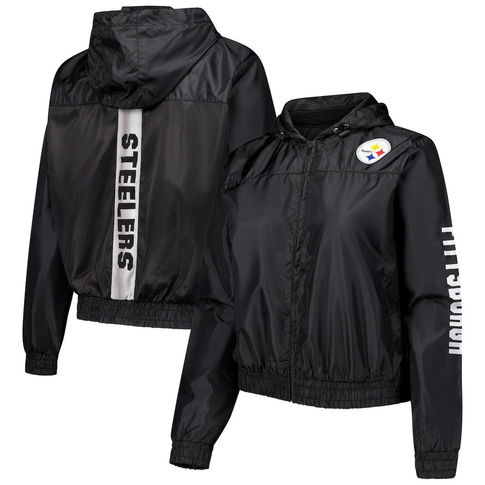 Fanatics Pittsburgh Steelers Women's Full-Zip Jacket Black