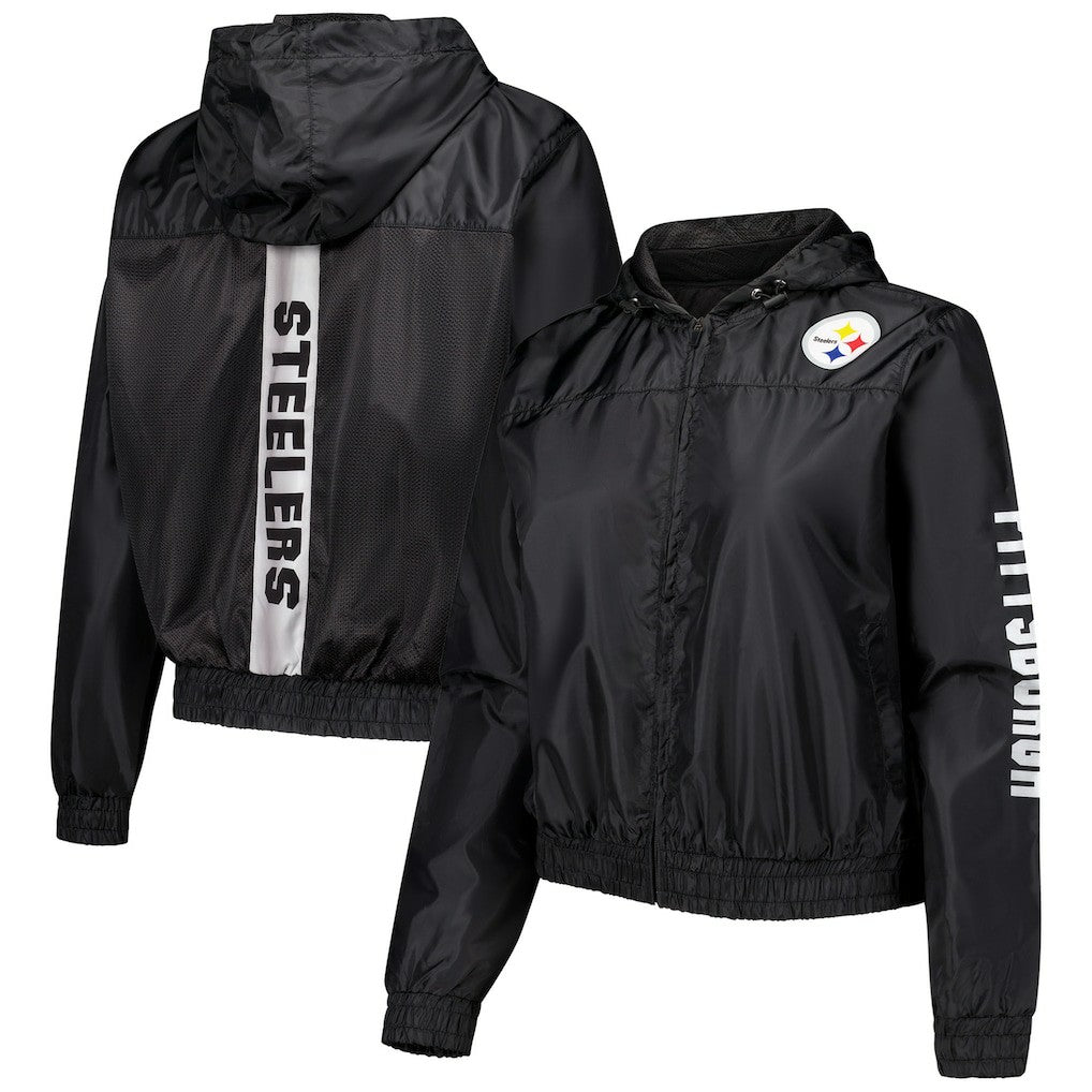 Fanatics Pittsburgh Steelers Women's Full-Zip Jacket Black