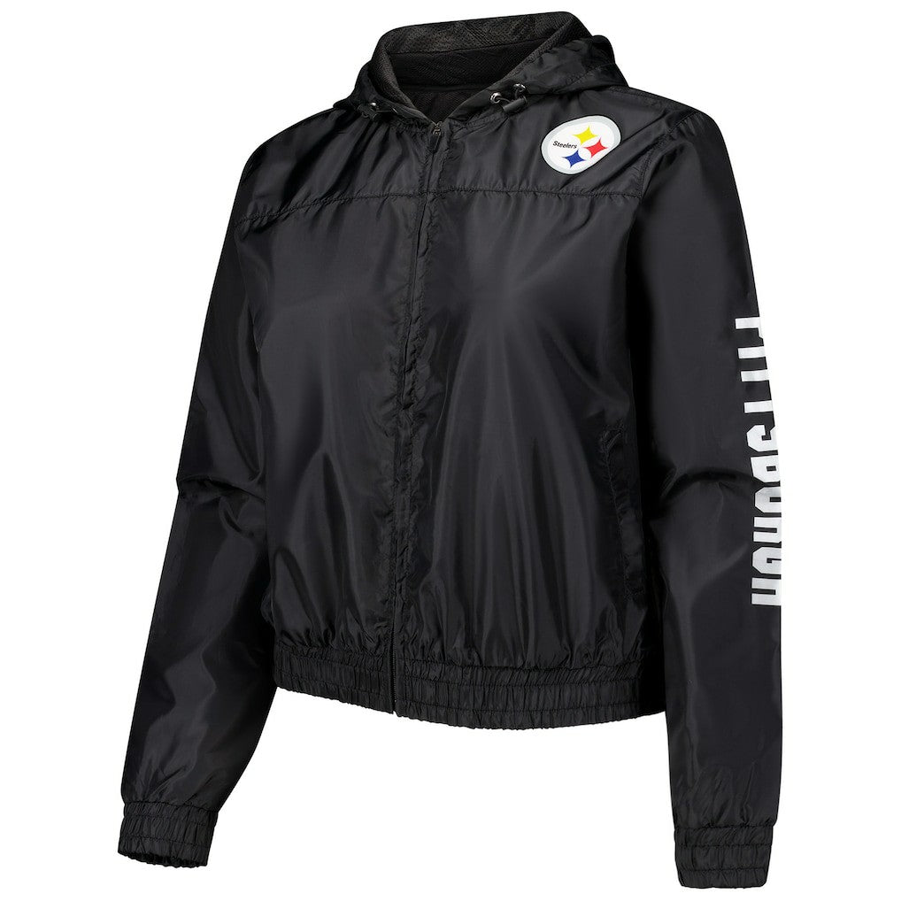 Fanatics Pittsburgh Steelers Women's Full-Zip Jacket Black