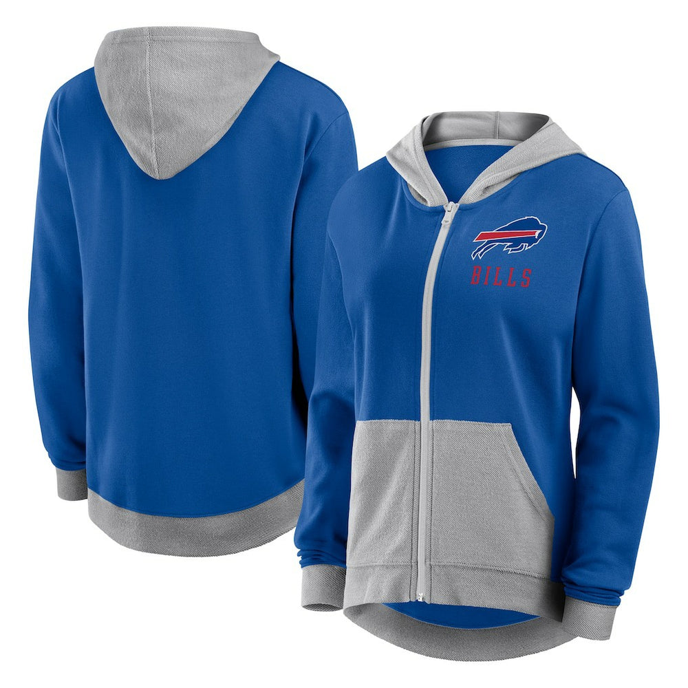 Fanatics Buffalo Bills Women's Hit It Full-Zip Hoodie Royal