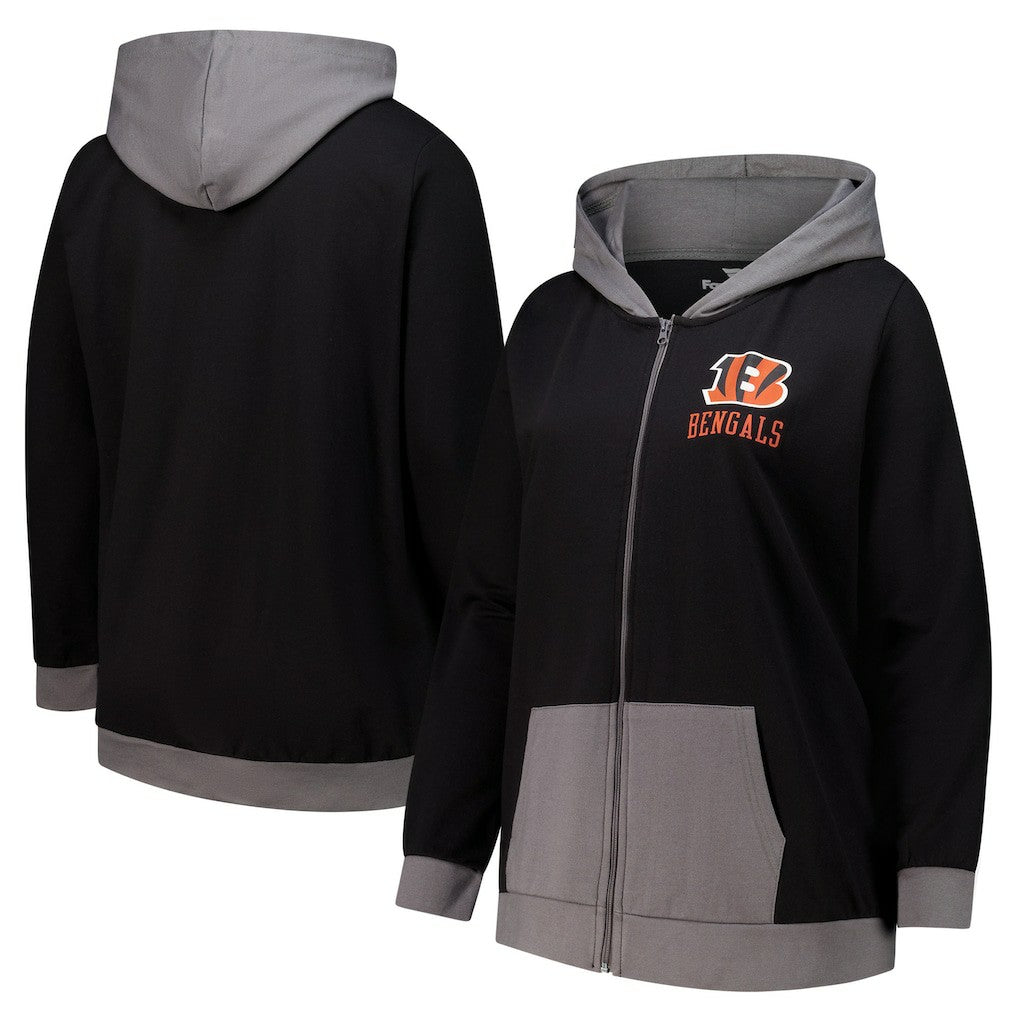 Fanatics Cincinnati Bengals Women's Hit It Full-Zip Hoodie Black