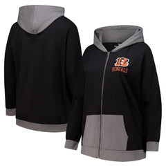 Fanatics Cincinnati Bengals Women's Hit It Full-Zip Hoodie Black