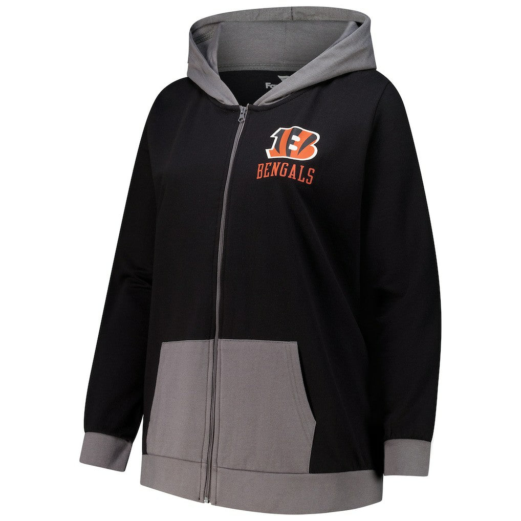 Fanatics Cincinnati Bengals Women's Hit It Full-Zip Hoodie Black