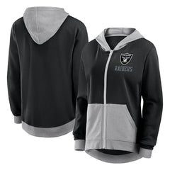 Fanatics Las Vegas Raiders Women's Hit It Full-Zip Hoodie Black