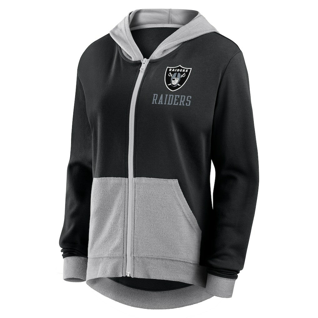 Fanatics Las Vegas Raiders Women's Hit It Full-Zip Hoodie Black