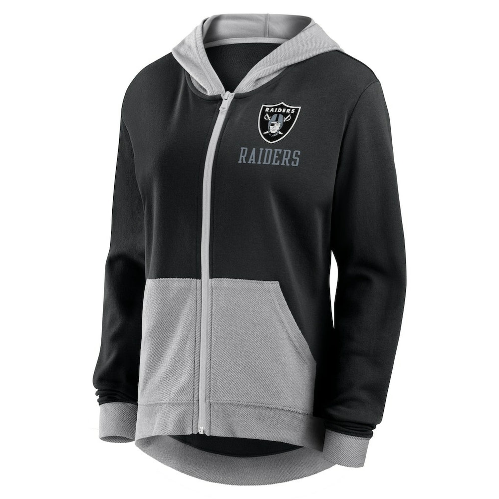 Fanatics Las Vegas Raiders Women's Hit It Full-Zip Hoodie Black