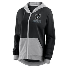 Fanatics Las Vegas Raiders Women's Hit It Full-Zip Hoodie Black