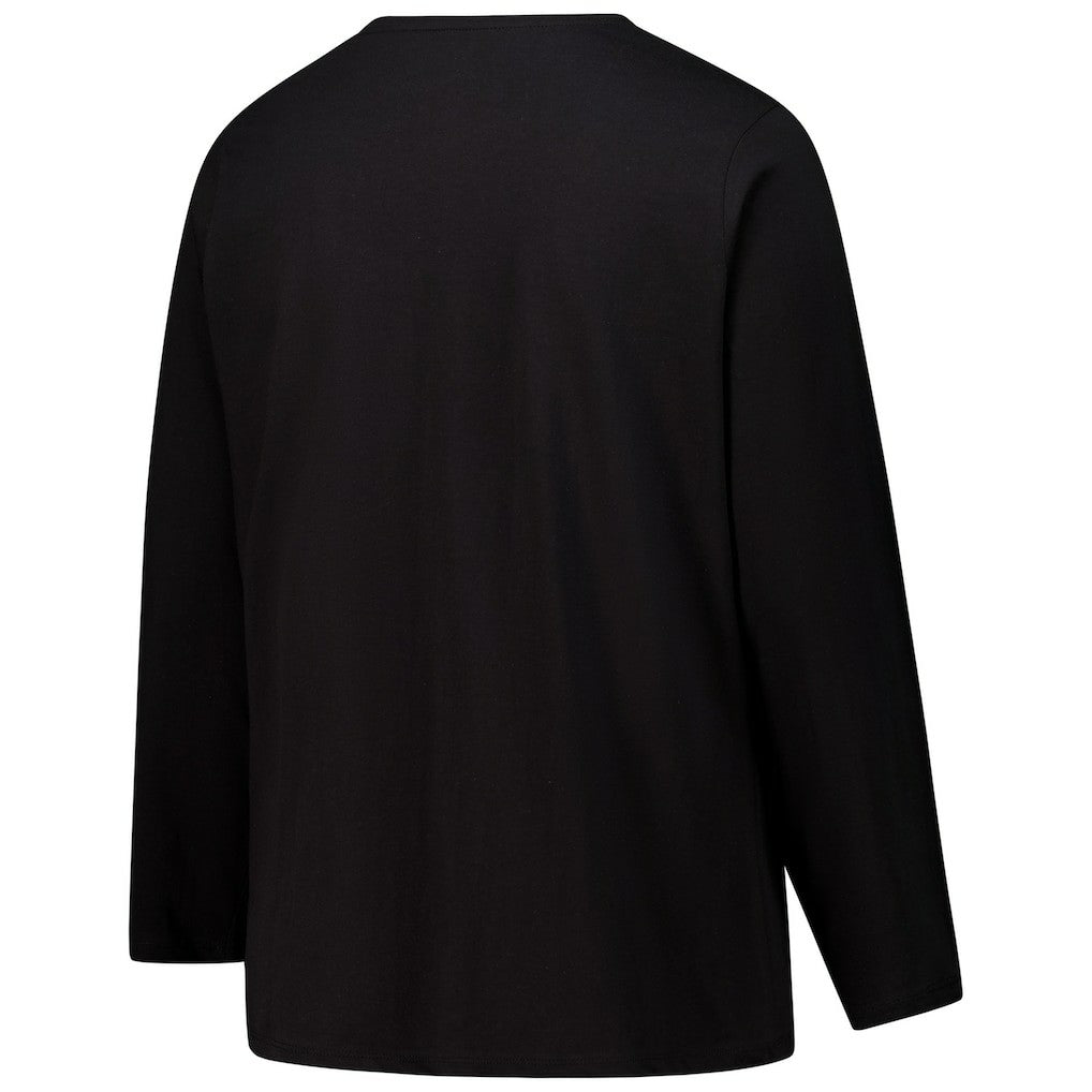 Fanatics Cincinnati Bengals Women's Long Sleeve Scoop Neck T-Shirt Black