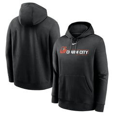 Baltimore Orioles Nike Local Club Pullover Hoodie - Black - Nike on Sale